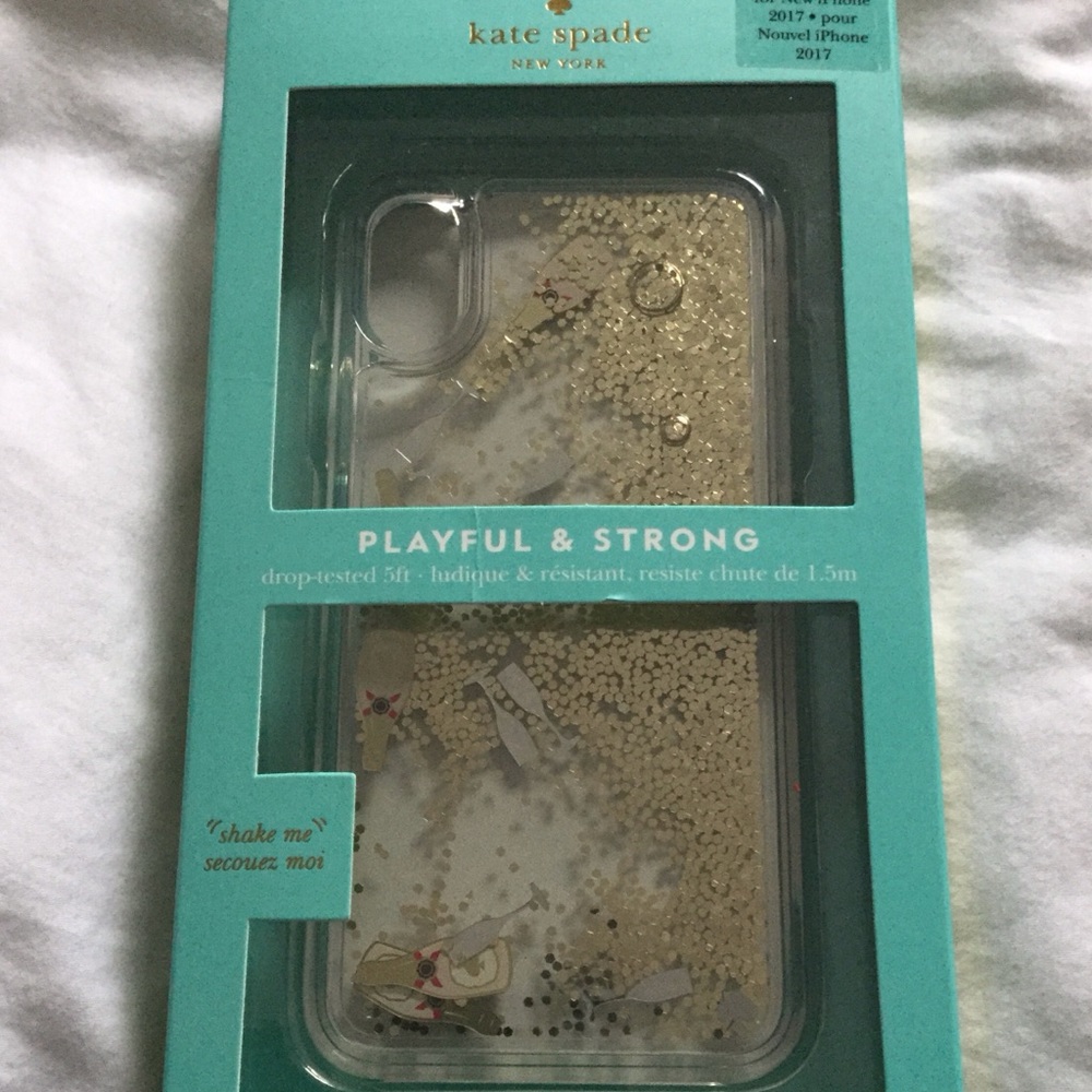 Kate Spade Liquid Glitter Case